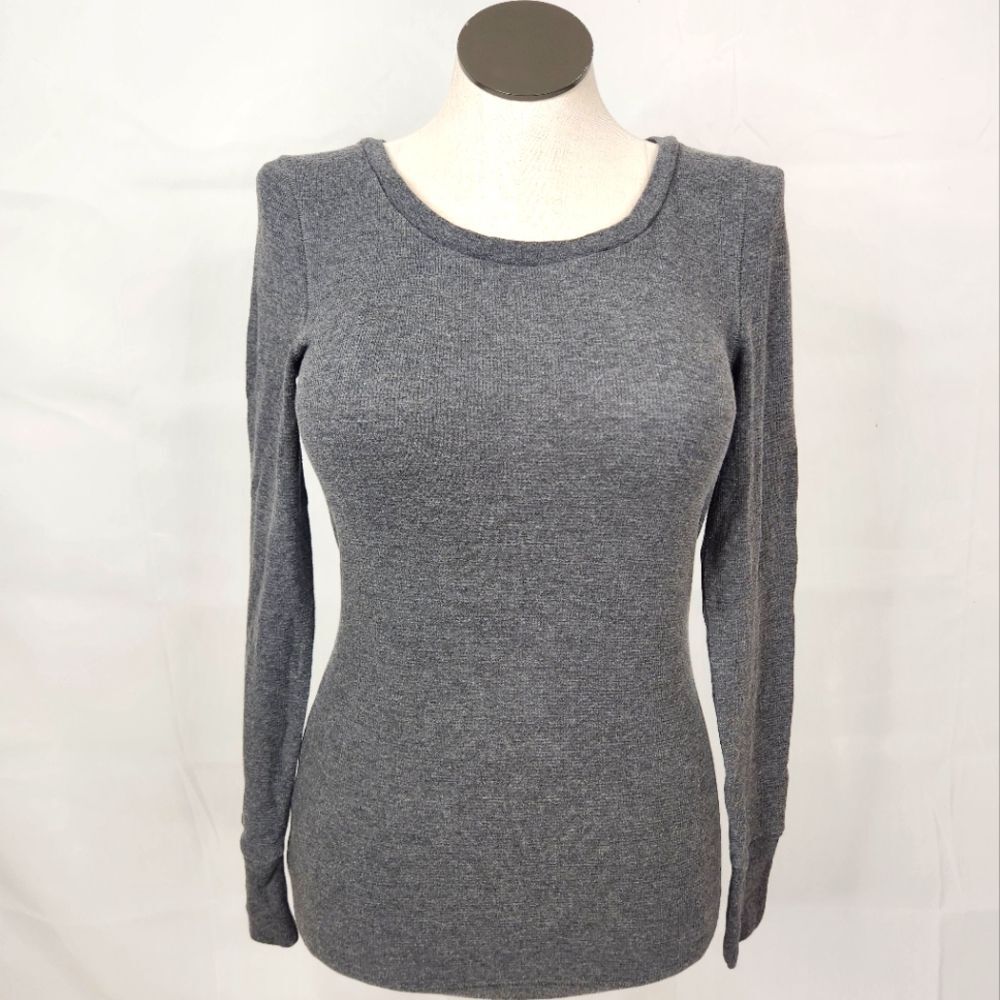 3/$25 VS PINK Gray Women's Long Sleeve Top